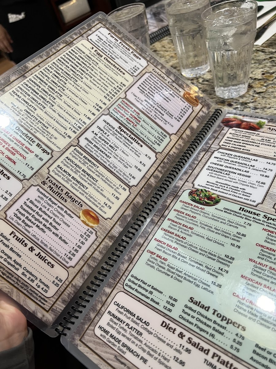 Dale Diner Menu - Image 4